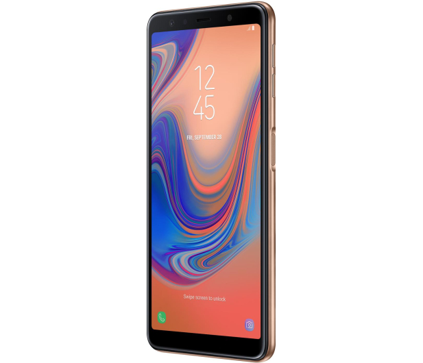 Samsung Galaxy A7 A750F 2018 4/64GB LTE FHD+ Złoty - 451431 - zdjęcie 2